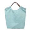 Kusguru Japan Salon Suzurando Satin Print Paracord Tasche, Damen, 258058, Blau