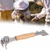 Beehive Scraper Stainless Steel Hive Scraper Tool MultiFunction Beekeeper Tool