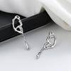 Elegant 18K Gold Stud Earrings with Modern Luxury Design