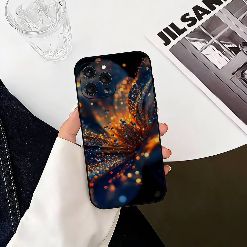 G-Світиться в темряві B-метелик Чохол для телефону Для iPhone 17, 16,15,14,13,12,11 Plus,Pro Max, Інших М'який Чорний Чохол