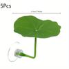 3/5/10 Pcs Plastic Betta Rest Leaf Simulated Lotus Leaf For Hiding Spawning Aquarium Plant