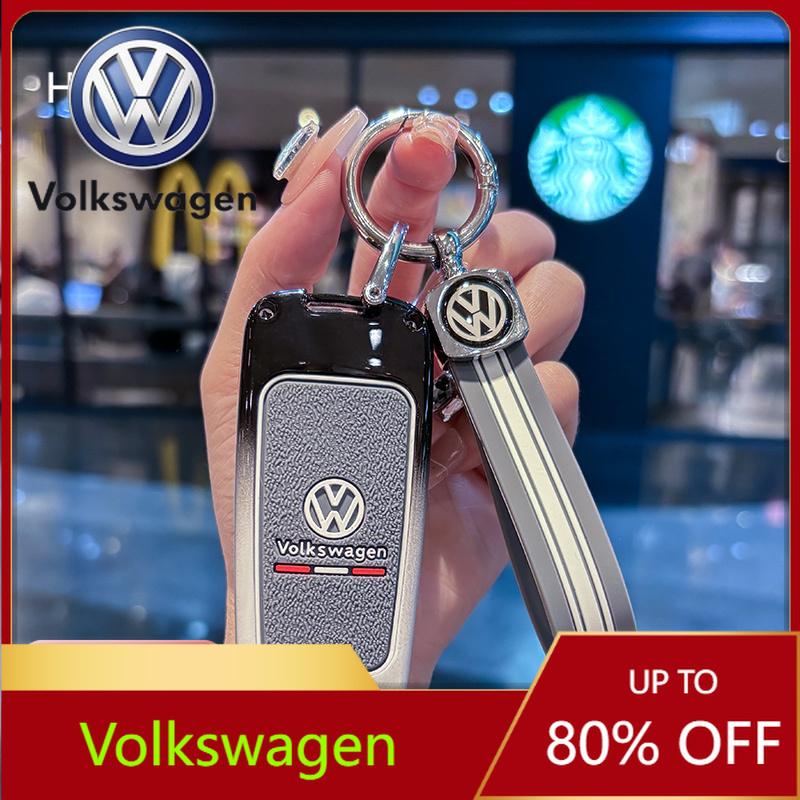Valve Stems Caps For VOLKSWAGEN VW Car Key Case Cover Holder Shell For Volkswagen VW CC Passat B6 B7 Passat 3C CC Maogotan R36 BSZ2