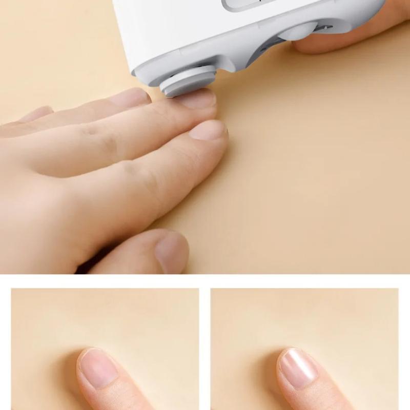 Xiaomi Showlon Electric Polishing Nail Clippers Automatic Nail Cutter Trimmer Lighting Safe and Convenient For Elder People/Baby
