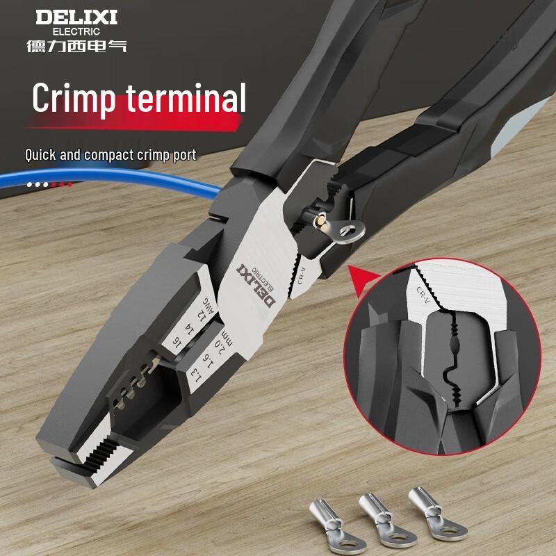 Delixi Multi-purpose Industrial Pliers