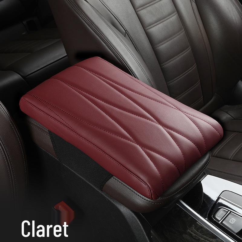 2023 Universal Xuanhuang T21 Striped Nappa Leather Armrest Pad with Memory Foam