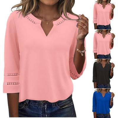 Women's Blouse Fashionable and Casual T-shirt Top