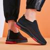 Men's Shoes Spring and Summer Flying Knitted Socks Breathable Slip-on Casual Shoes Men's Lazy Shoes Men