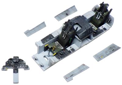 HMA JASDF Cockpit Plastic Model Parts 150 1/72 F-15DJ (Airplane)
