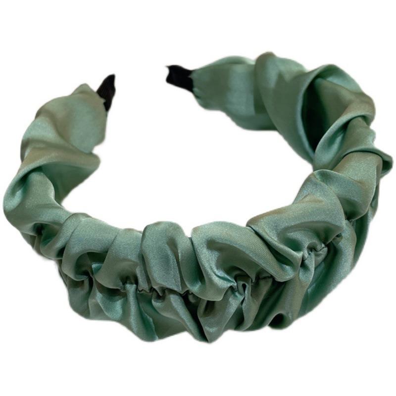 Fresh and Light Fabric Striped Simple Hairband, Versatile and Sweetly Cute Headband, High Crown Style Hair Restraint Accessory