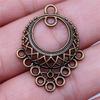 Accessoires Pièces Connecteur Boucle d'Oreille Rond Multi-Trous Fournitures de Bijoux de Mariage ZA044