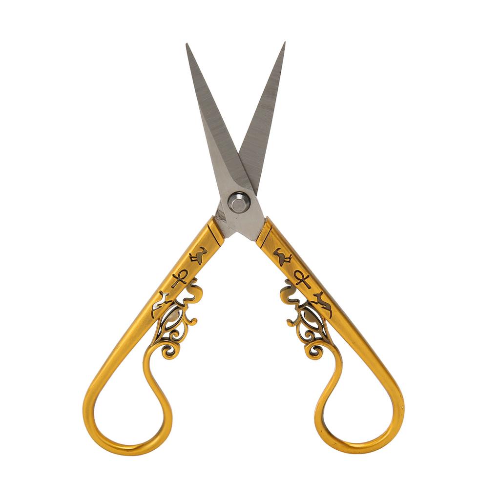 Embroidery Sewing Scissor Vintage Scissor Portable Stainless Steel Retro Scissors for Needlework Crochet