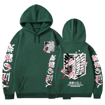 Damen Unisex Attack on Titan Kapuzenpullover Kapuzenpullover