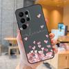 Personalised Initials Polka Monogram Case For Samsung Galaxy S23 S22 Ultra S20 S21 FE S9 S10 Note 10 Plus Note 20 Ultra Cover
