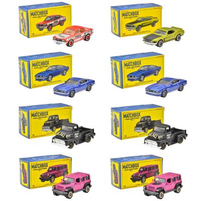 Matchbox Assortment Vehicle Toys Mini Cars 8 Cars Box Sale 3 Years Old and Up Multi Collector's 986Z-GBJ48