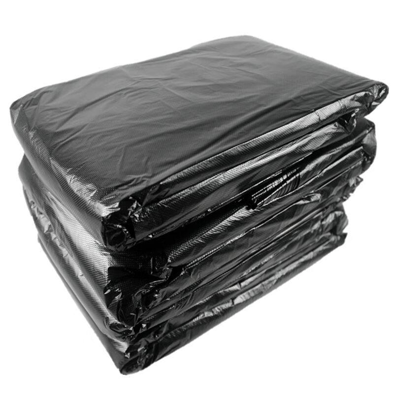 USAN HOME Commercial Extra-Large Black Trash Bags черный