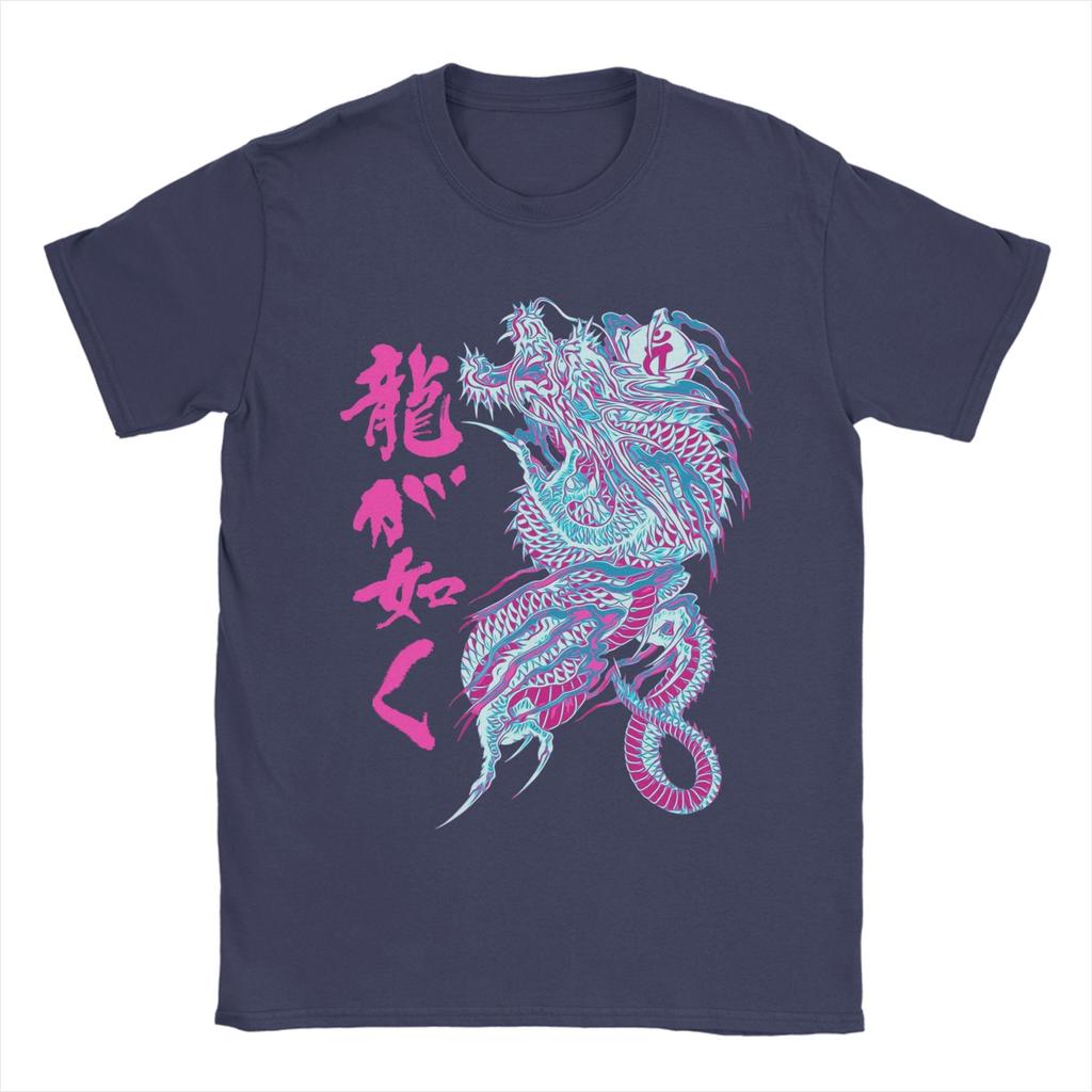 Yakuza T Shirt Mens  100 Cotton Funny TShirts Round Collar  Tee Shirt Short Sleeve Clothing Unique