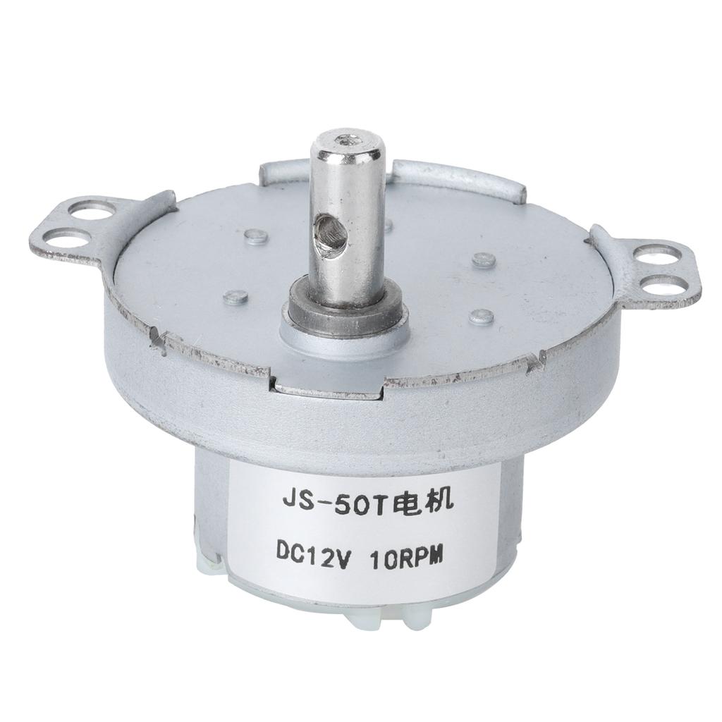 Reduction Motor Low Speed Large Torsion Micro Transmission Accessories DC12V JS?50T