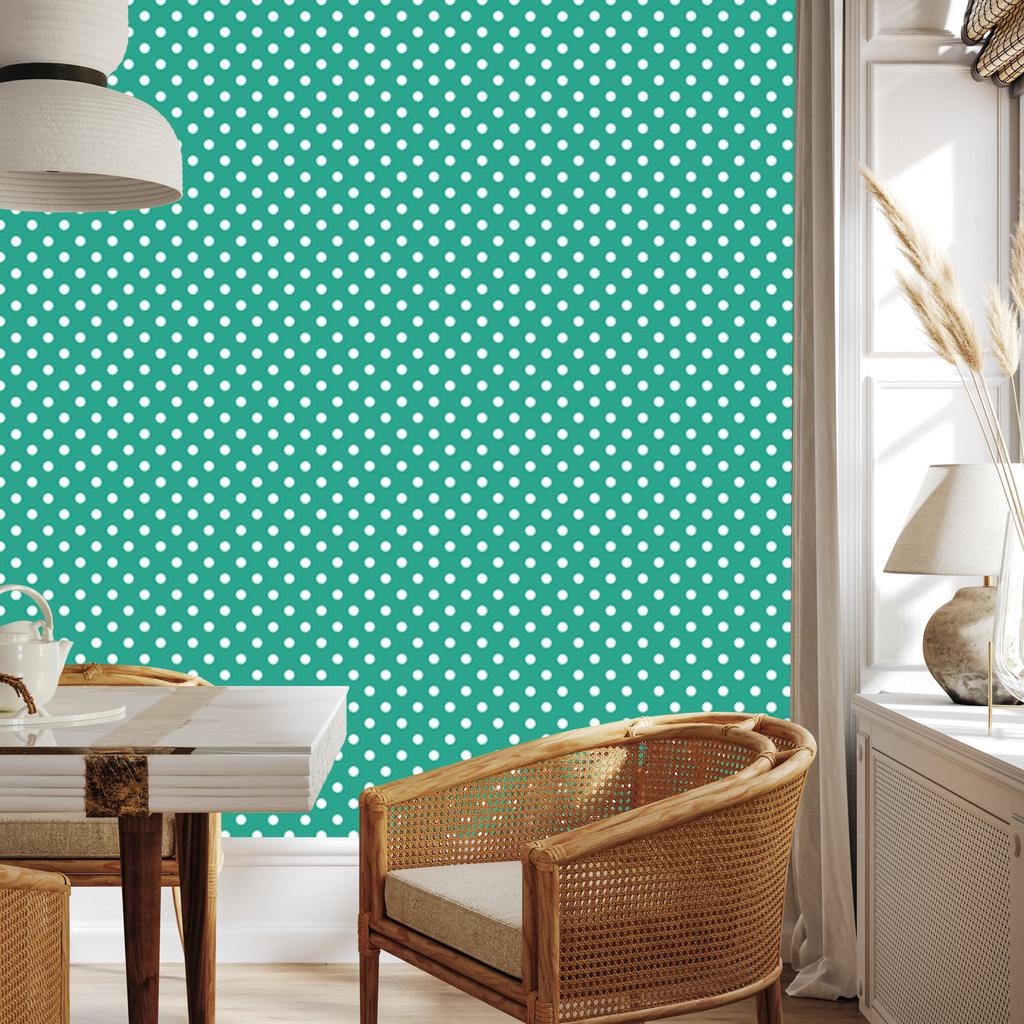 Dots Wallpaper Sea Top, Sea Bottom for Living Room and Bedroom 50x1000