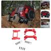 RC Front Rear Bumper Mount Servo Mount Set Aluminum Alloy Bumper Mount Servo Mount for   1Celsius10 RC Crawler Car
