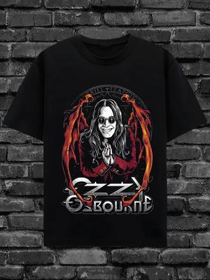 Maglietta con stampa di Ozzy Osbourne