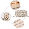Pochetă pentru femei, cu diamante, cu perle, poșetă de nuntă, portofel de lux pentru petreceri, geantă de seară