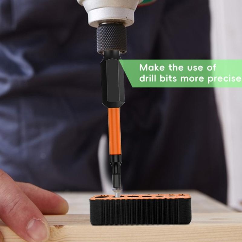 Durability Reusable Drill Guide Strong PLA Construction Drill Jig Long Lasting Performances Drilling Applications