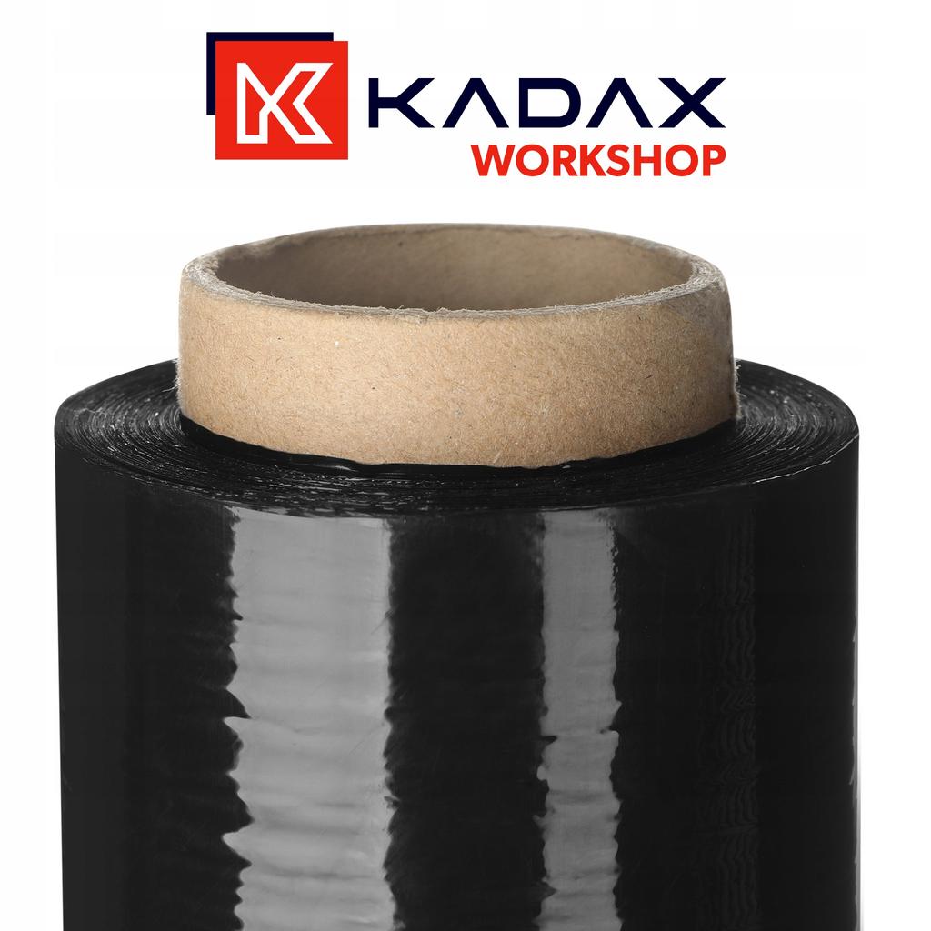 KADAX Stretch Film XL Stretch Black 2.5kg Strong Covering Roll Lots of Film