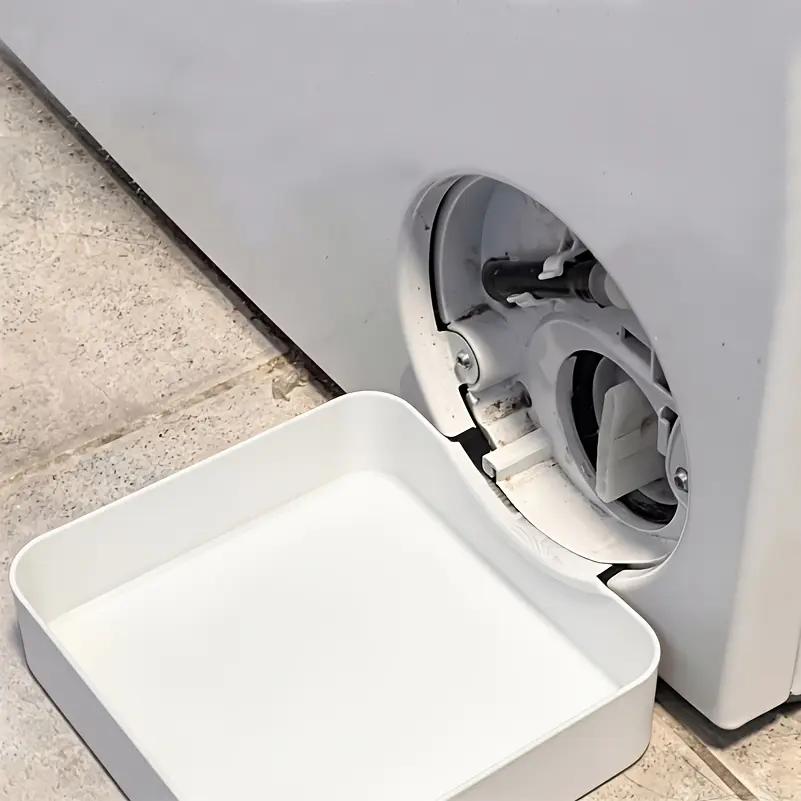 Washing Machine Drain Pan Filter Maintenance Spill Proof Water Receiver Box Laundry Appliance Parts Hous, Prevents Water Overflow On the Laundry
