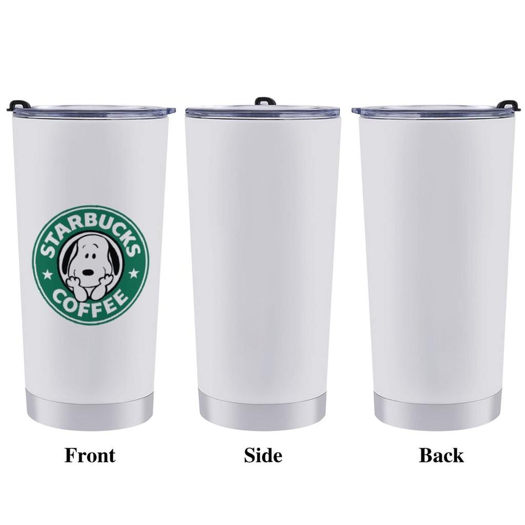 Snoopy Mug, Coffee Cup, Insulated Coffee Cup, Stainless Steel Tumbler with Lid, Portable, Direct Drip, Perfect for Gifts, Car Use, Character Goods,