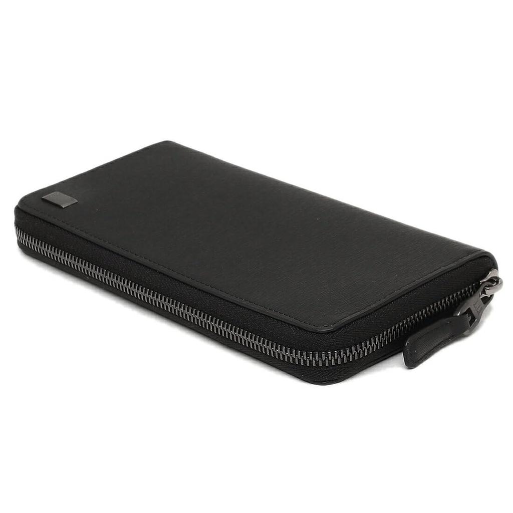 Dunhill Sidecar Gunmetal Black Long Wallet Men's (Product Code 21FS218SG001R)