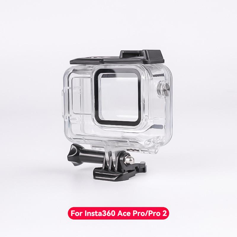 Waterproof Housing for Insta360 Ace Pro 2/Ace Pro Diving Case Protector Lightweight Design for 60M Underwater Protection