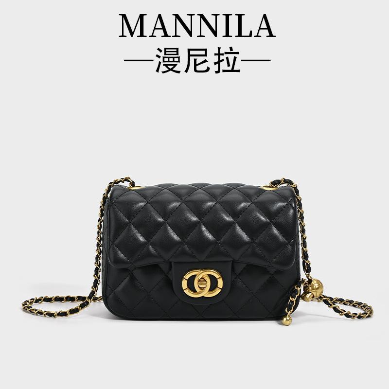 

High-value small golden ball square fat bag women s new diamond chain single shoulder crossbody small square bag