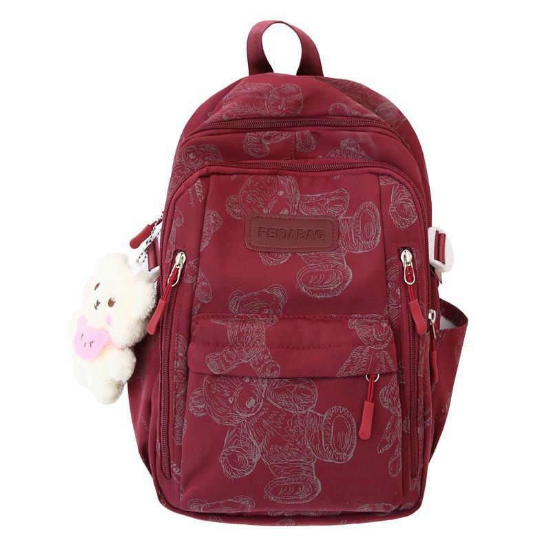 Japanese Ins Style Casual Small Backpack Light All-matching Schoolbag College Students Girls Mini