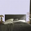 Wallpaper Fabric Pattern Blue and White, White Background 50x1000