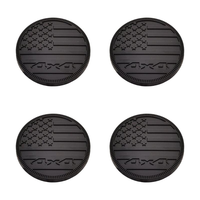 4pcs Metal Badge 3D Emblem Badge Sticker 4X4 Flag Car Trunk Emblem Decal Car Decorative Accessory Universal Sticker