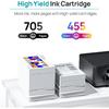 67XL Ink Cartridges Black/Color Combo Pack Replacement for HP Ink 67 67XL Ink Cartridges Work for HP DeskJet 2755e 2700 2855e 2842e 2800 4155e 4255e