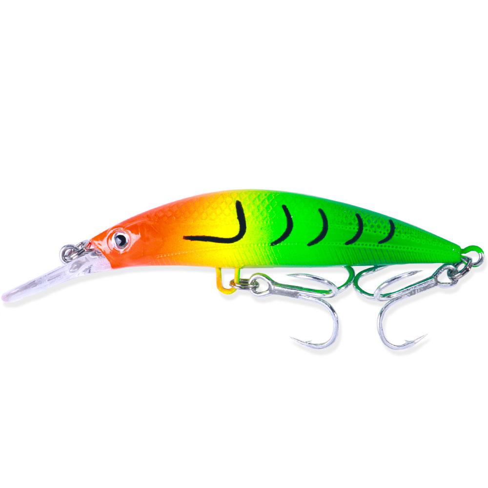 Momeală pentru pescuit cu bass Minnow pentru păstrăv, știucă și bas Naluci de pescuit scufundate în apă sărată pe distanțe lungi