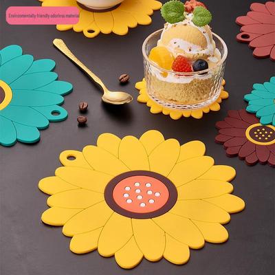 Piatto da pranzo e sottotazza da tè girasole nordico resistente al calore