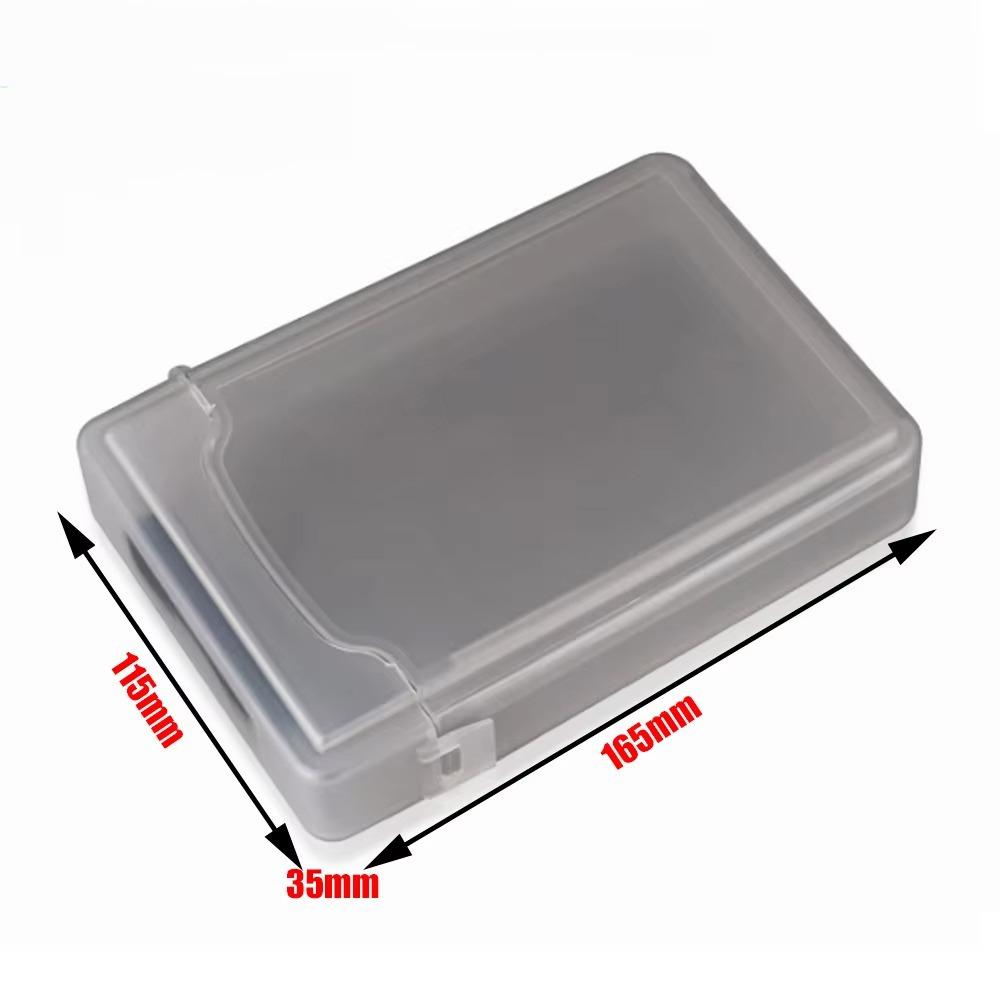 Storage Case Shockproof HDD Storage Box 2.5 Inch Plastic Hard Drive Storage Box 3.5 Inch IDE SATA Storage Box