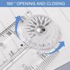 Transparent Acrylic Ruler 30cm Length Plastic Ruler Creative Scale Ruler  Office Use