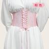 Wide Version Lace Waist Seal, Women's Versatile Dress Top Decorative Belt, Telescopic Elastic Belt