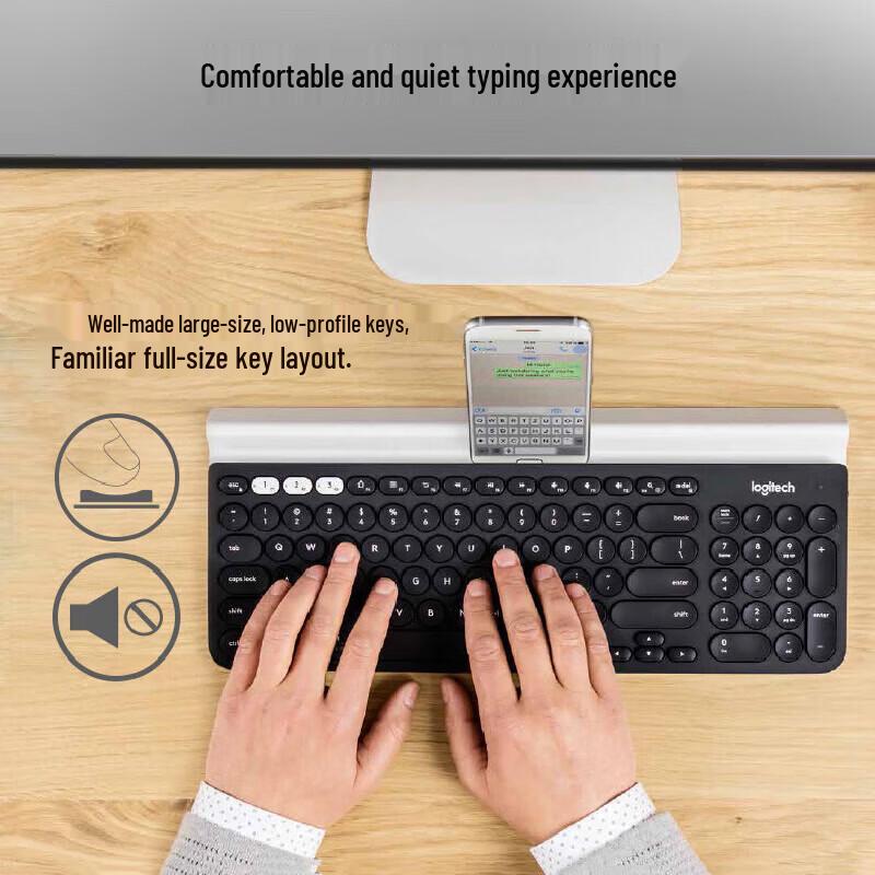 Logitech K780 Wireless Bluetooth Multi-Device Keyboard