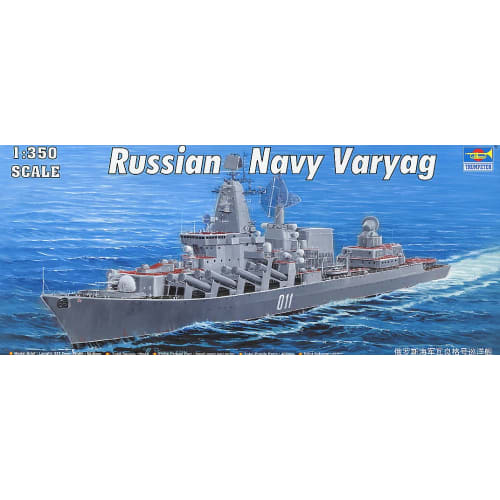 

Trumpeter 1/350 Russian Navy Slava-class cruiser Varyag plastic model