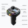 Bluetooth Handsfree Fm Transmitter Car Radio C26 Car Radio Modulato Mp3 Player Usb Super Quick Charge Adapter Car Accessories