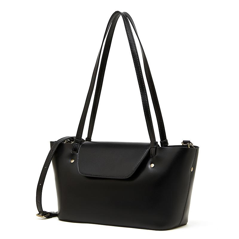 2026 New Vegetable-Tanned Leather Spacious Underarm Tote - Urban Chic Women's Shoulder Bag, Versatile Daily Use Handbag