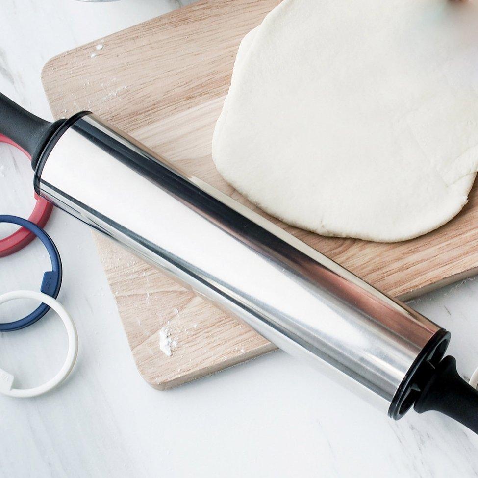 Cheap Rolling Pin Adjustable Rolling Pin With Thickness Rings For