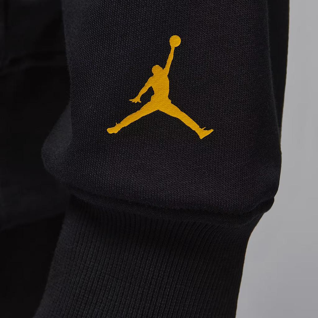 Jordan Brooklyn Fleece Letter Print Crewneck Pullover Sweatshirt Men Sweatshirt IQ2978-010