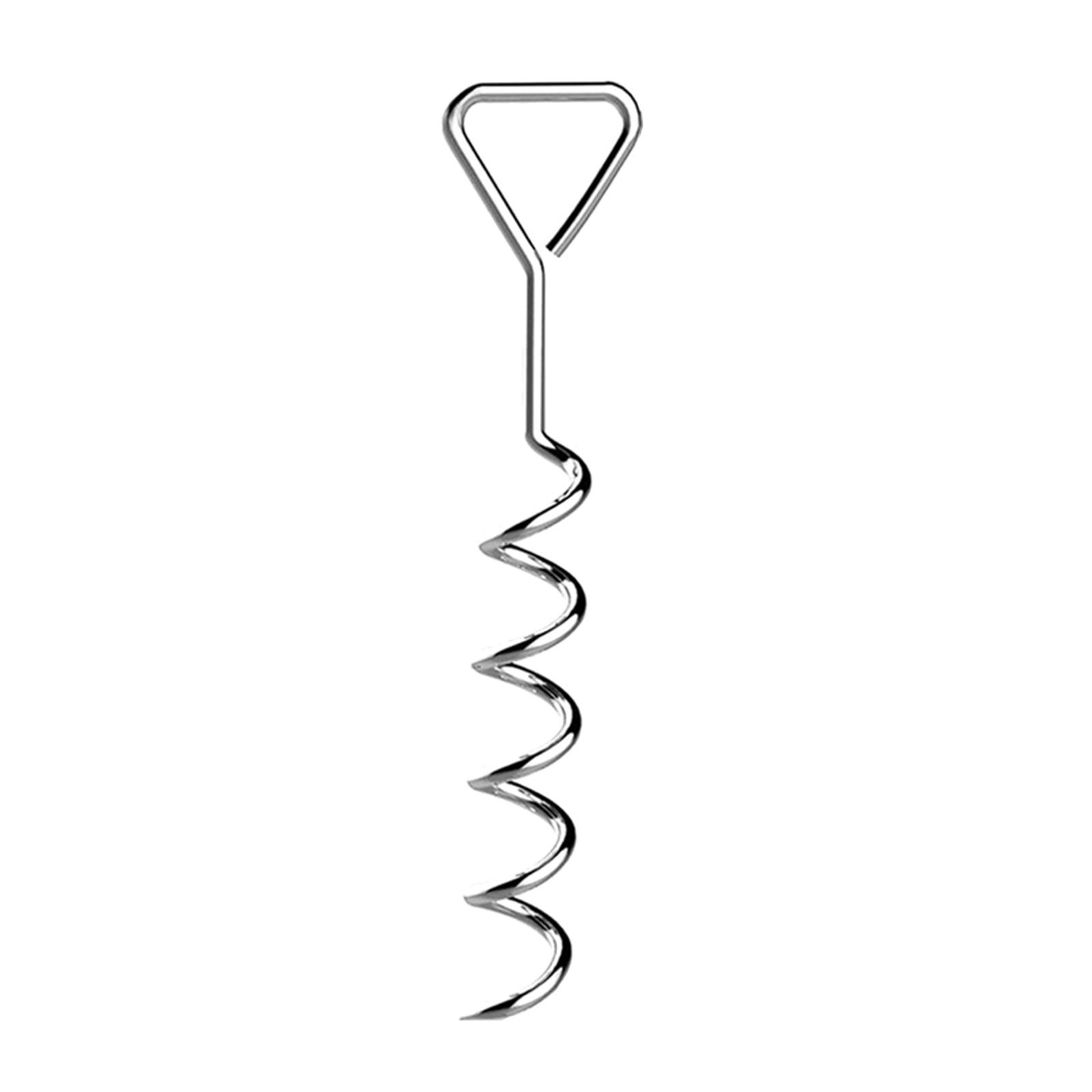 Tent Stake Anchors Tent Trampoline Ground Stake Tie Down Spirals Ground Anchors Stake Tent Accessories Durable Stable