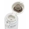 Zojirushi Stainless Steel Water Bottle, 300ml, One-Touch Open Type, White, SM-PC30-WA