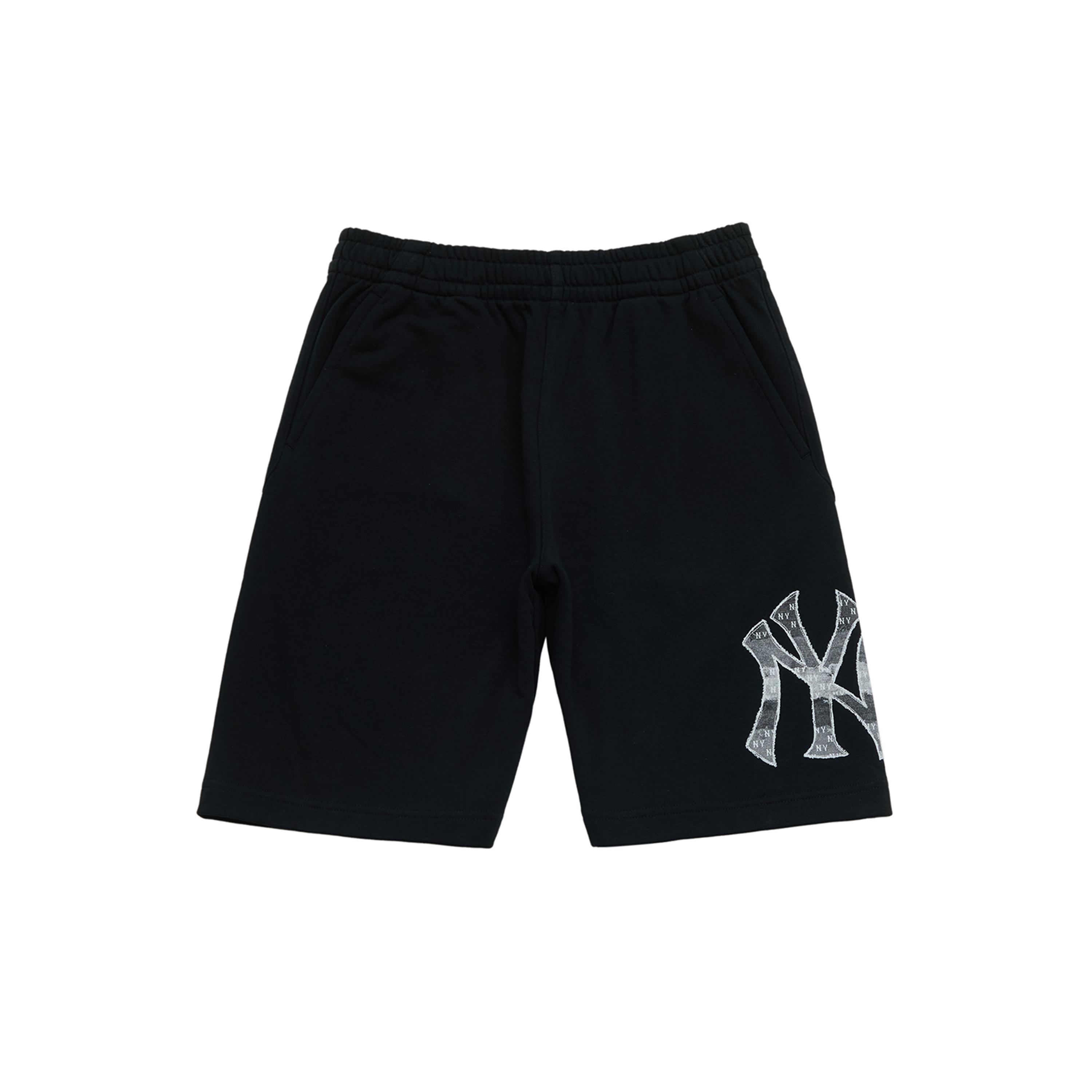 MLB MONOGRAM SS26 Knitted Shorts Unisex 3ASPM0263-50BKS S